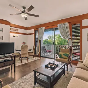  Holiday home Kiahuna Plantation Renovated 1br, Private Lanai, Ac 411
